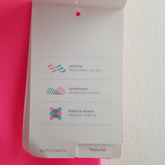 GAP Fit Neon Pink Capri Tights - Picture 9 of 11